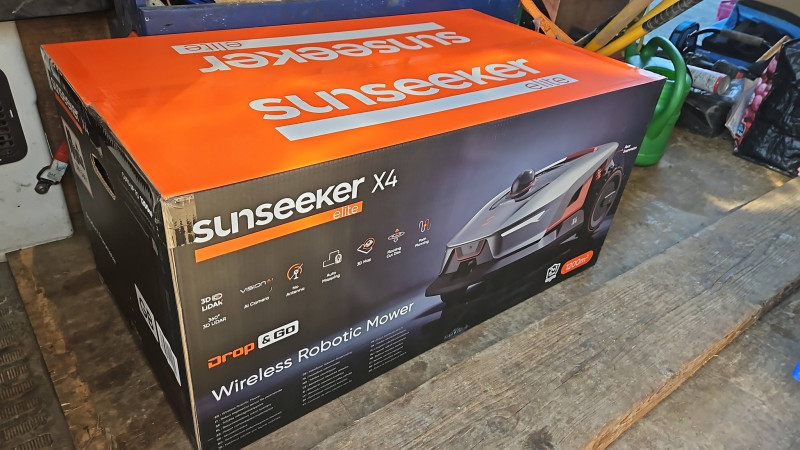 New Sunseeker X4 Robotic Mower in box  from Ardkeen Hire Ltd, Waterford, Ireland